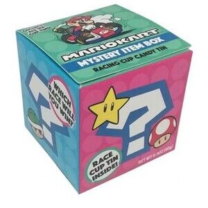 Super Mario Kart mystery tin candy